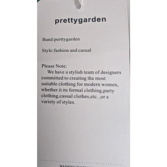 Pretty Garden Dress Floral Knot Shoulder Sleeveless Ruffle Flowy Boho Size Large - Picture 7 of 7